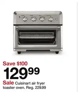 Target Cuisinart air fryer toaster oven offer