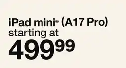 Target iPad mini (A17 Pro) offer