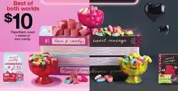 Target Paperback novel + sweet or sour candy offer