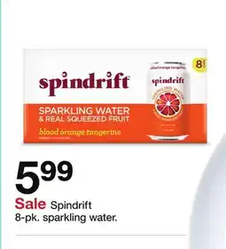 Target Spindrift 8-pk. sparkling water offer