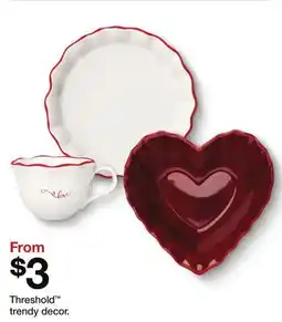 Target Threshold trendy decor offer