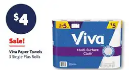 Family Dollar Viva Paper Towels offer
