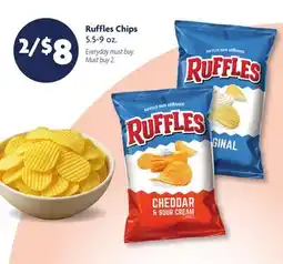Family Dollar Ruffles Chips offer