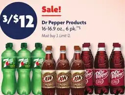 Family Dollar Dr Pepper Products offer