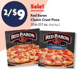 Family Dollar Red Baron Classic Crust Pizza offer