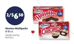 Family Dollar Hostess Multipacks offer