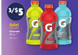 Family Dollar Gatorade offer