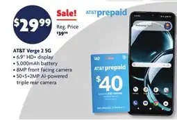 Family Dollar AT&T Verge 2 offer