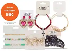 CVS D'Bello jewelry or hair accessories offer