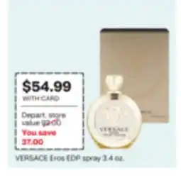 CVS VERSACE Eros EDP spray offer