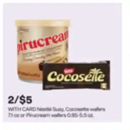 CVS Nestlé Susy, Cocosette wafers 7.1 oz or Pirucream wafers 0.85-5.5 oz offer