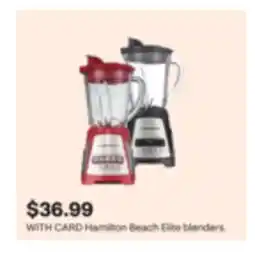 CVS Hamilton Beach Elite blenders offer