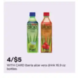 CVS Iberia aloe vera drink offer