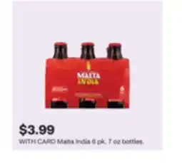 CVS Malta India 6 pk. 7 oz bottles offer