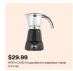 CVS Imusa electric espresso maker offer