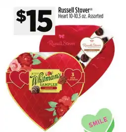 Dollar General Russell Stover Heart offer