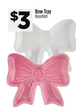 Dollar General Bow Tray offer