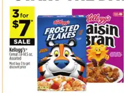 Dollar General Kellogg's Cereal offer