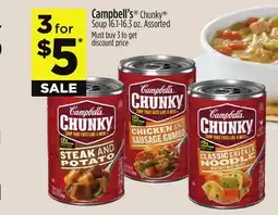Dollar General Campbell's Chunky Soup offer