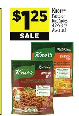 Dollar General Knorr Pasta or Rice Sides offer