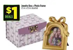 Dollar General Jewelry Box or Photo Frame offer