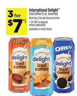 Dollar General International Delight Iced Coffee offer