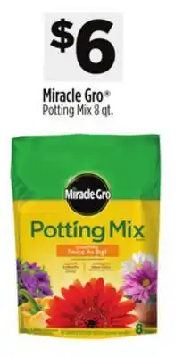 Dollar General Miracle Gro Potting Mix offer