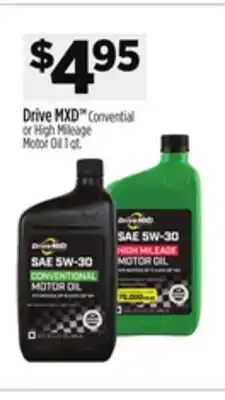 Dollar General Convential or High Mileage Motor Oil offer