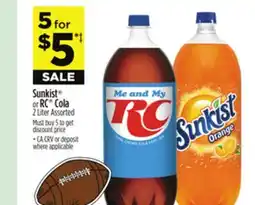 Dollar General Sunkist or RC Cola offer