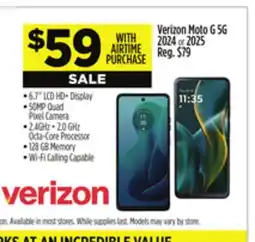 Dollar General Verizon Moto G offer