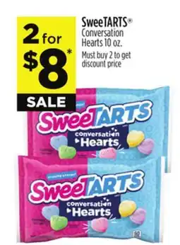Dollar General SweeTARTS Conversation Hearts offer