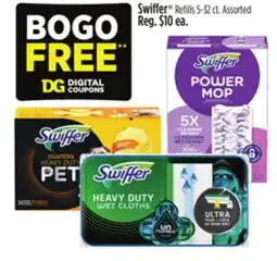 Dollar General Swiffer Refills offer
