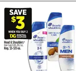 Dollar General Head & Shoulders Hair Care offer