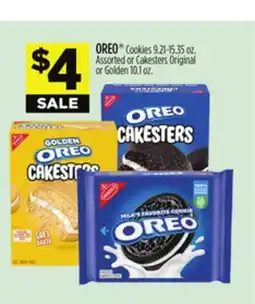 Dollar General OREO Cookies Assorted or Cakesters Original or Golden offer