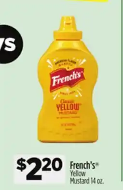 Dollar General French's Yellow Mustard offer