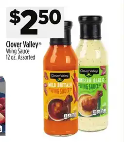 Dollar General Clover Valley Wing Sauce offer