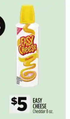 Dollar General EASY CHEESE Cheddar offer