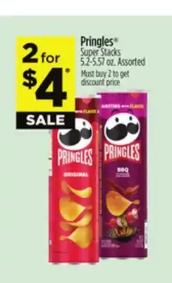 Dollar General Pringles Super Stacks offer