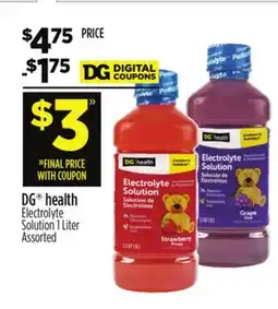 Dollar General DG health Electrolyte Solution offer
