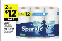 Dollar General Sparkle Paper Towels offer