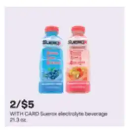 CVS Suerox electrolyte beverage offer