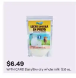 CVS DairySky dry whole milk offer