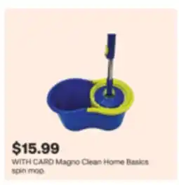 CVS Magno Clean Home Basics spin mop offer
