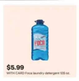 CVS Foca laundry detergent offer