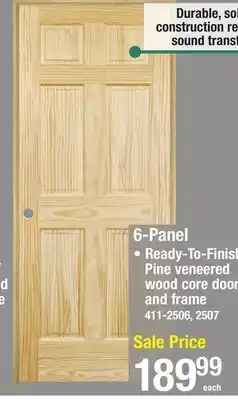 Menards 6-Panel offer