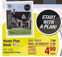 Menards Home Plan Book offer