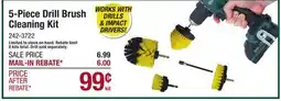 Menards 5-Piece Drill Brush Cleaning Kit offer
