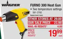 Menards FURNO 300 Heat Gun offer