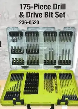 Menards 175-Piece Drill & Drive Bit Set offer