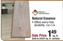 Menards Natural Essence offer